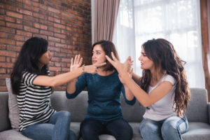 行動と言葉に二面性がある