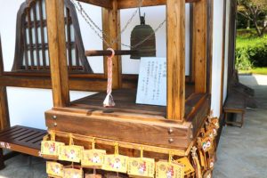願い事を奉納できる！祈りの鐘