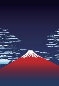 金運が即効でアップする画像⑨：赤富士