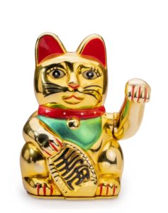 金運が即効でアップする画像②：招き猫