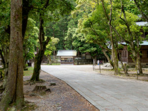 参道の真ん中を歩こうとすること